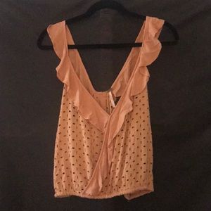 Free People Eyelet Tank